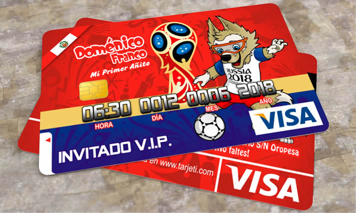 Invitación – Tarjeta de Visa Mundial Rusia 2018